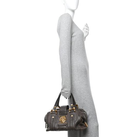 Guccissima Aviatrix Medium Boston Chocolate