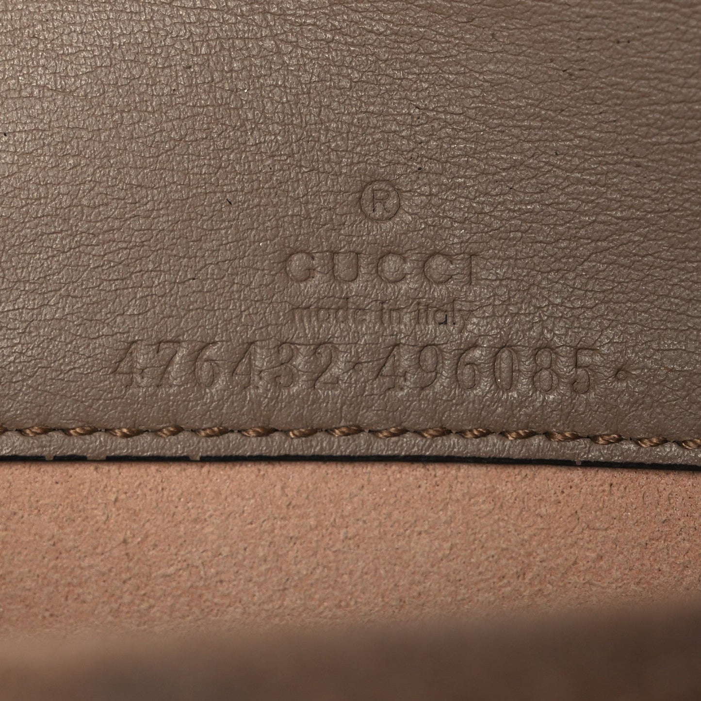 GG Supreme Monogram Super Mini Dionysus Shoulder Bag Taupe