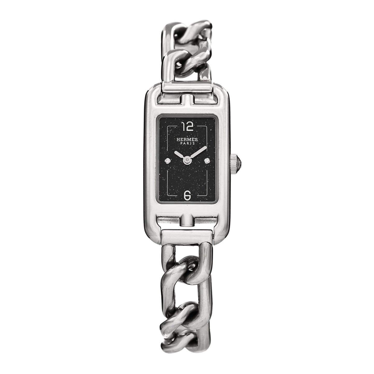 Stainless Steel Diamond Aventurine 17mm Nantucket Quartz Watch