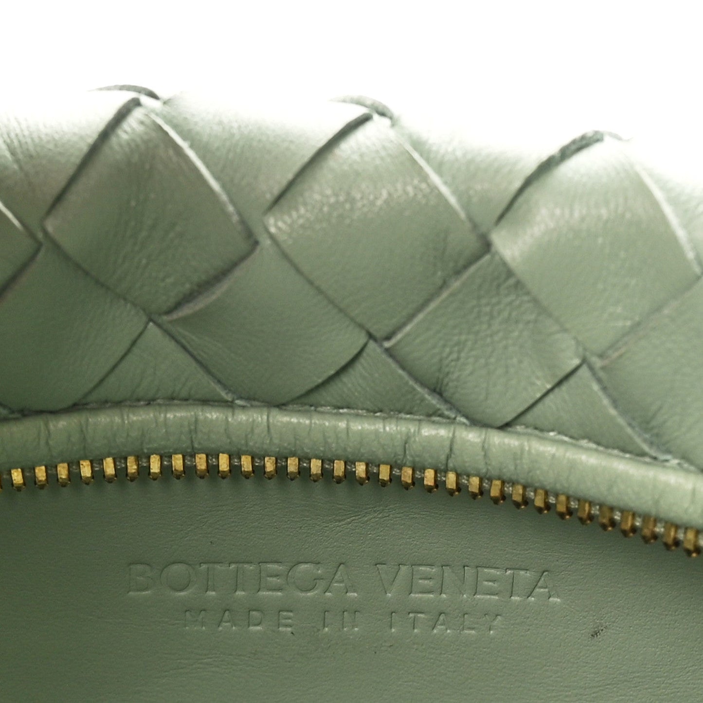 Nappa Intrecciato Small Jodie New Sauge